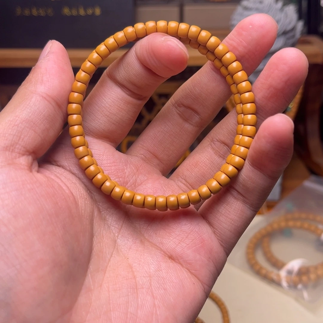 手串/手链橄榄核【听松】sss橄榄核核尖@@单圈5.2