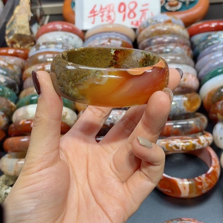 【闪购商品】手镯玛瑙/玉髓未镶嵌芳*58 030