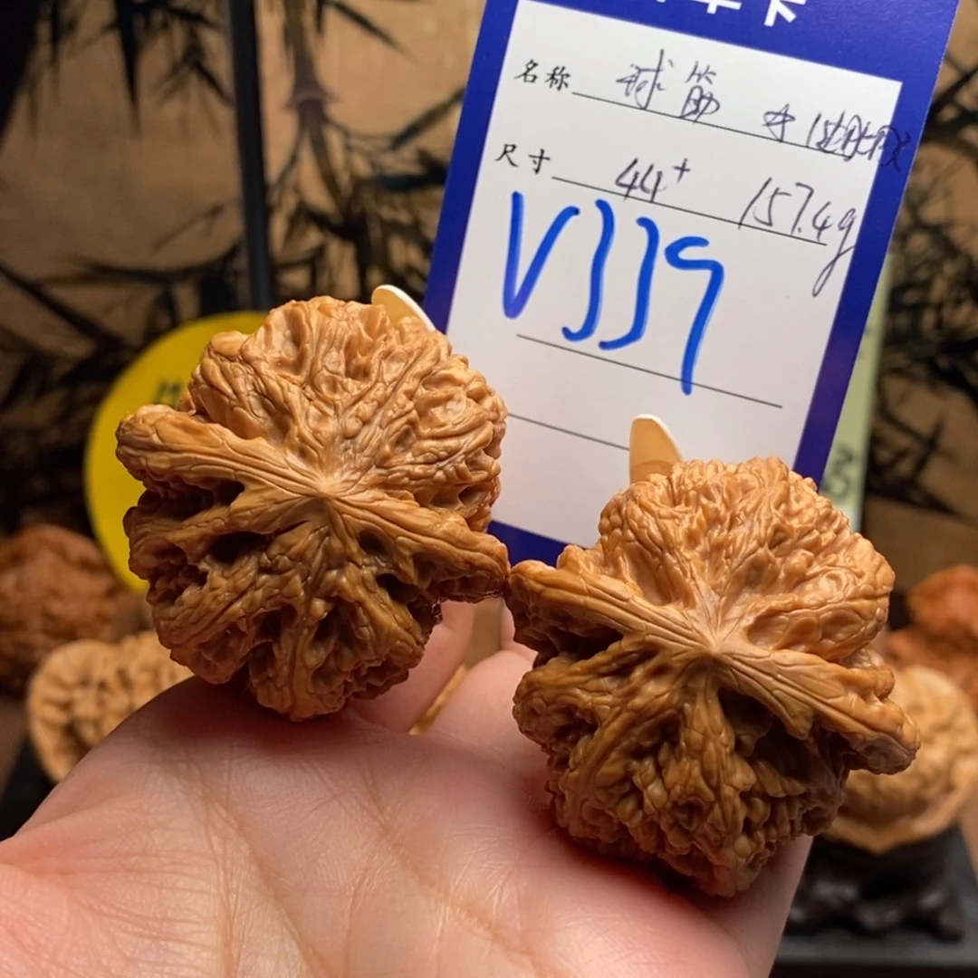把件文玩核桃球筋44