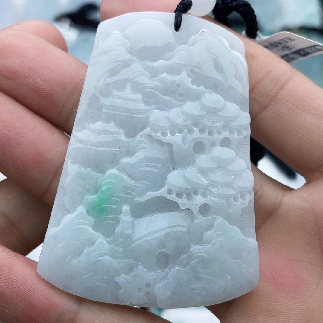 颈饰未镶嵌翡翠翡翠