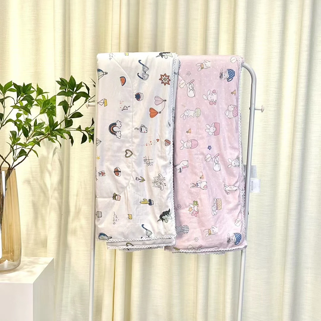 B品微瑕-展示样品有些脏污】柞蚕丝宝宝夏凉被