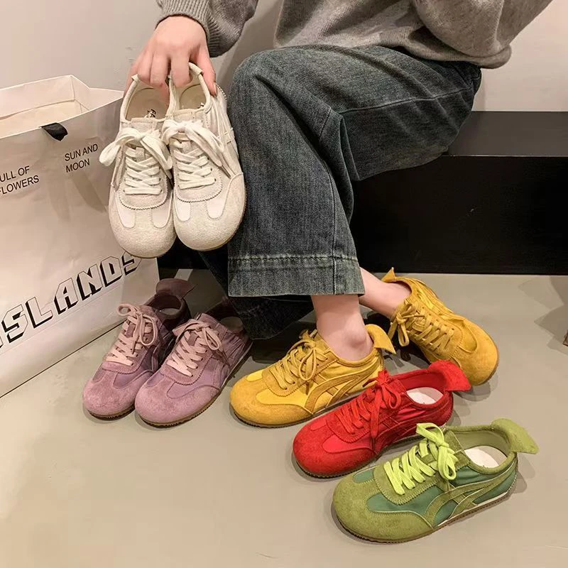 68031糖果色休闲女鞋德训鞋