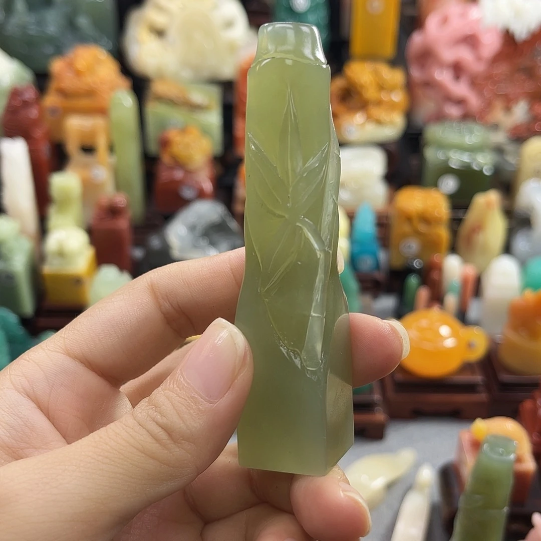 寿山石印石浪*5757包邮包刻