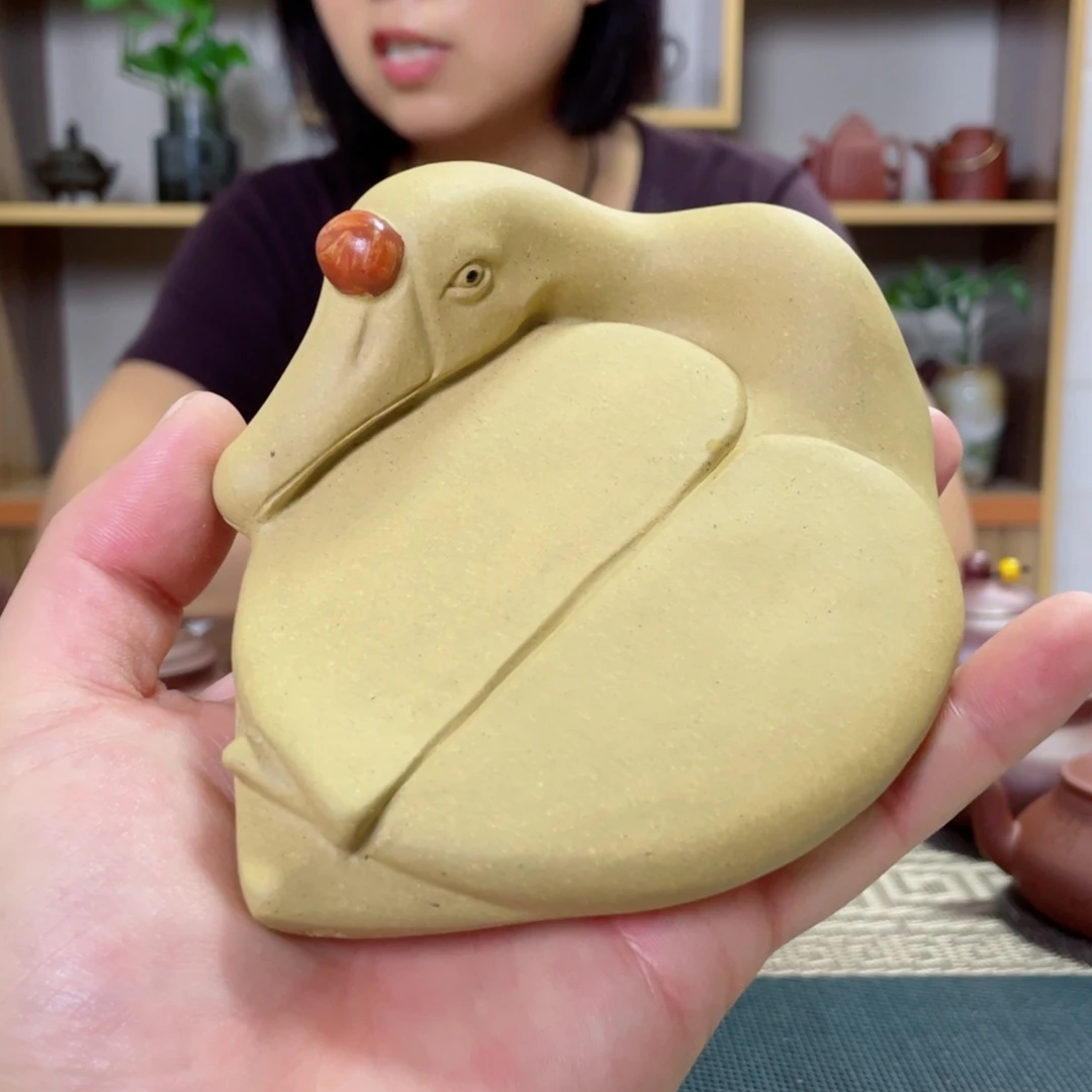 茶壶紫砂鸿运当头壶承