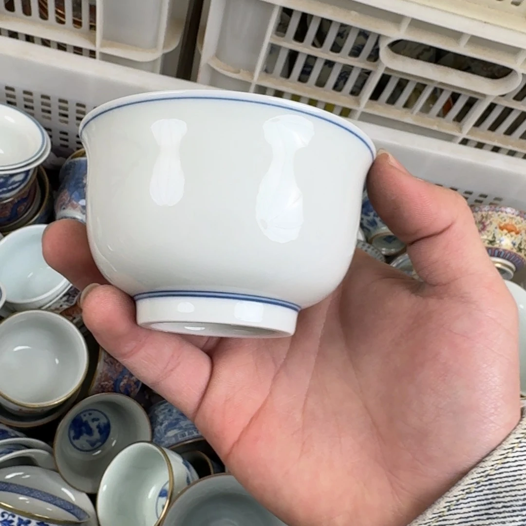 白瓷炉式杯白瓷的