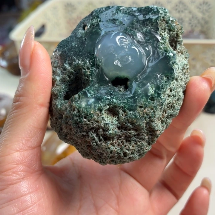 玛瑙/玉髓未镶嵌吊坠(不含链)