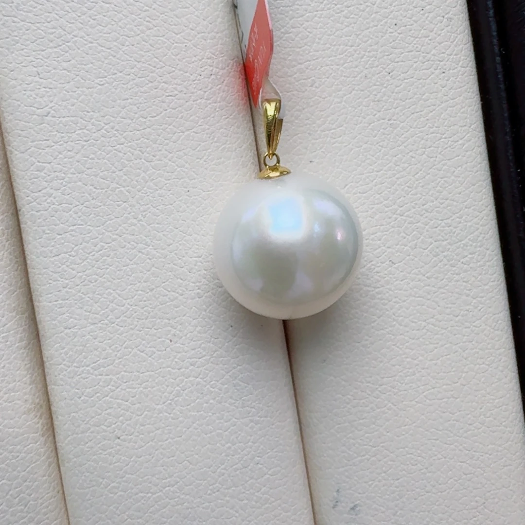 淡水珍珠颈饰18K金镶嵌@@bd158