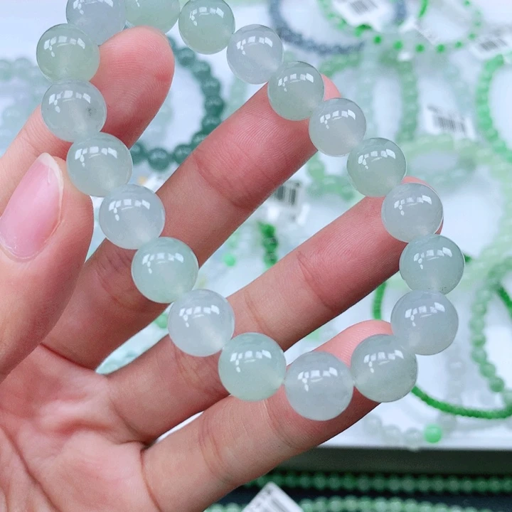 未镶嵌手链翡翠翡翠