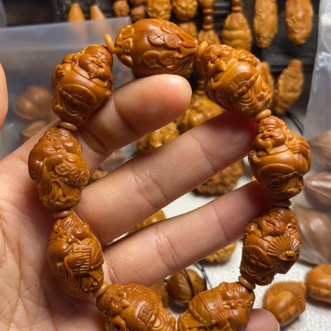 【闪购商品】手串/手链橄榄核腰缠万贯