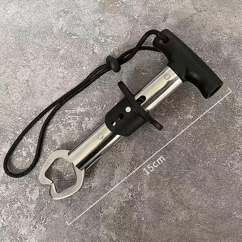 金属控鱼器路亚钳微物夹鱼器便携式渔具户外用品