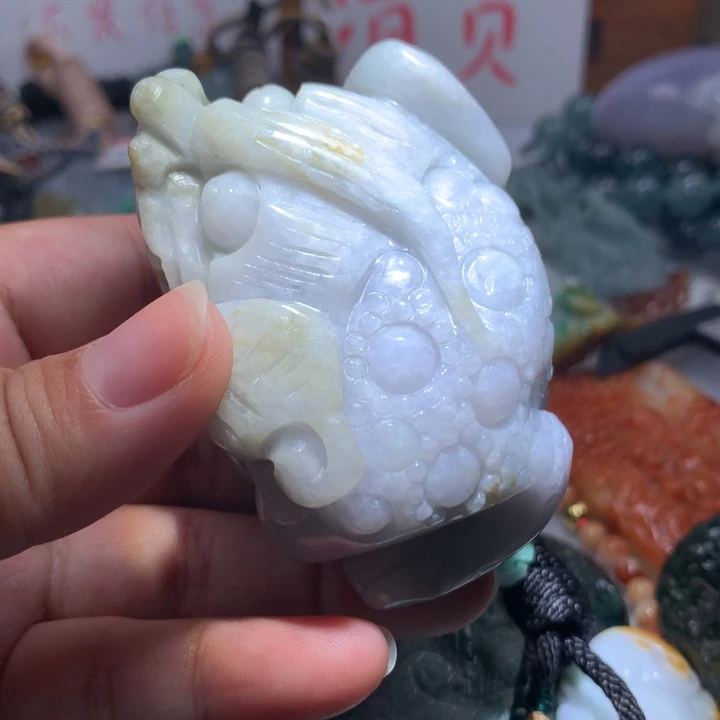 翡翠项链未镶嵌保真天然A货翡翠