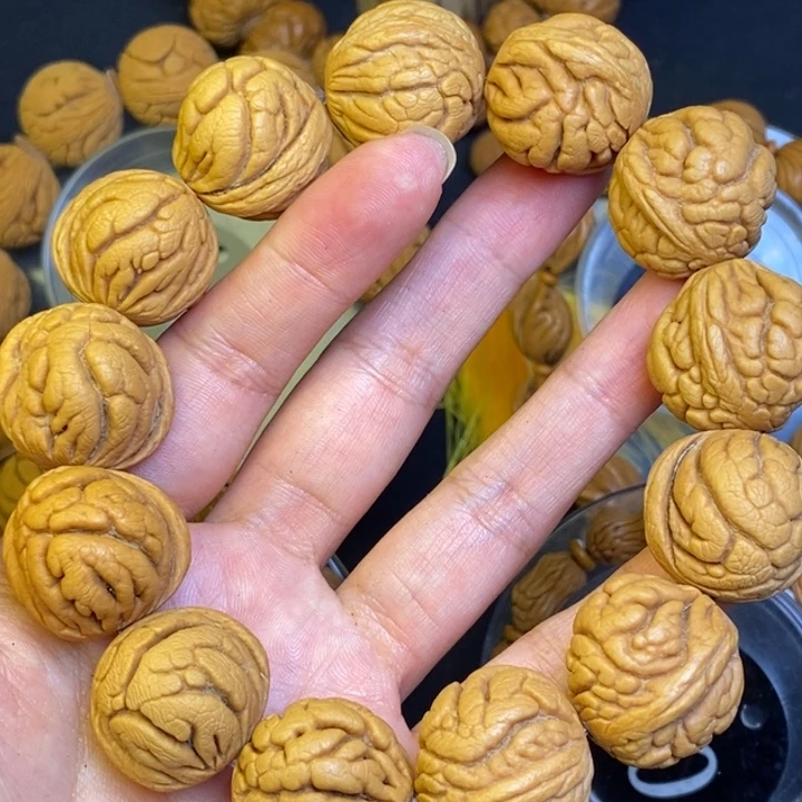 桃核吊坠秦岭龙纹桃核22