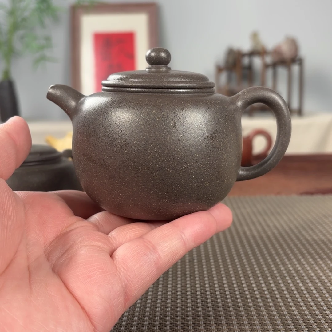 紫砂茶壶黄龙山原矿紫砂壶280