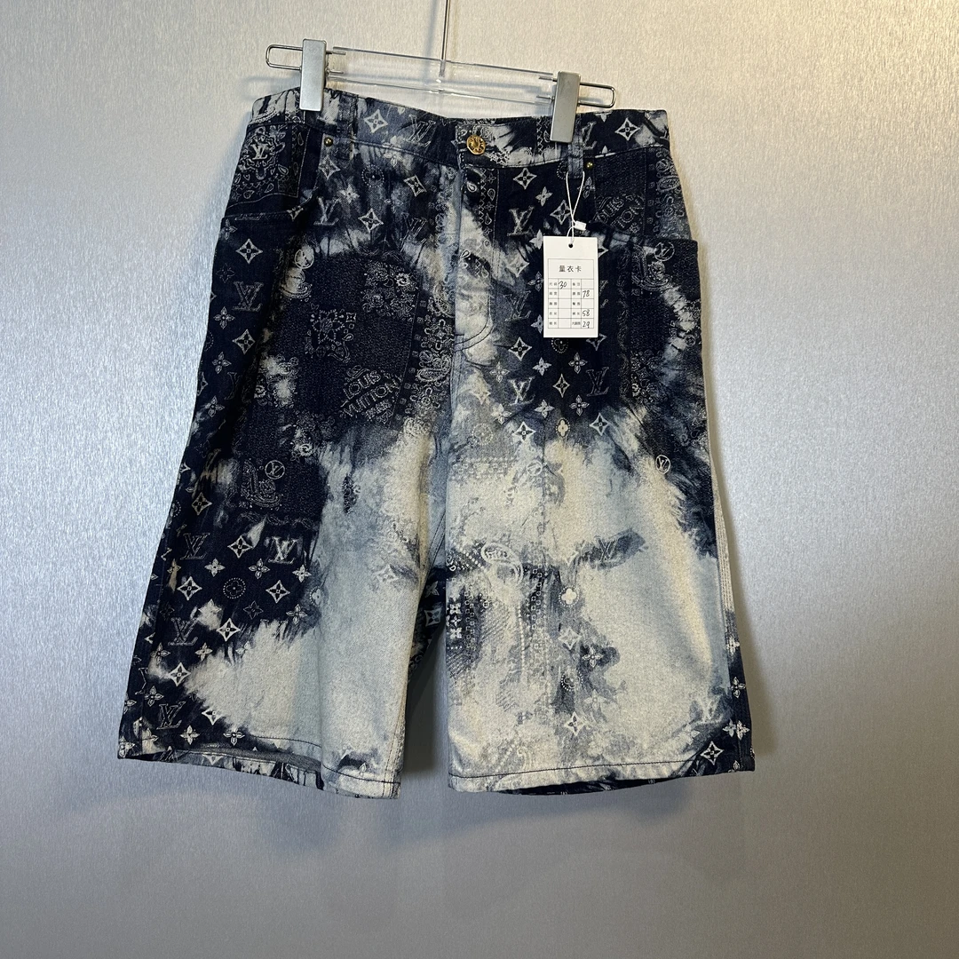 99新 LouisVuitton/路易威登 腰果花满印短裤30码2522606