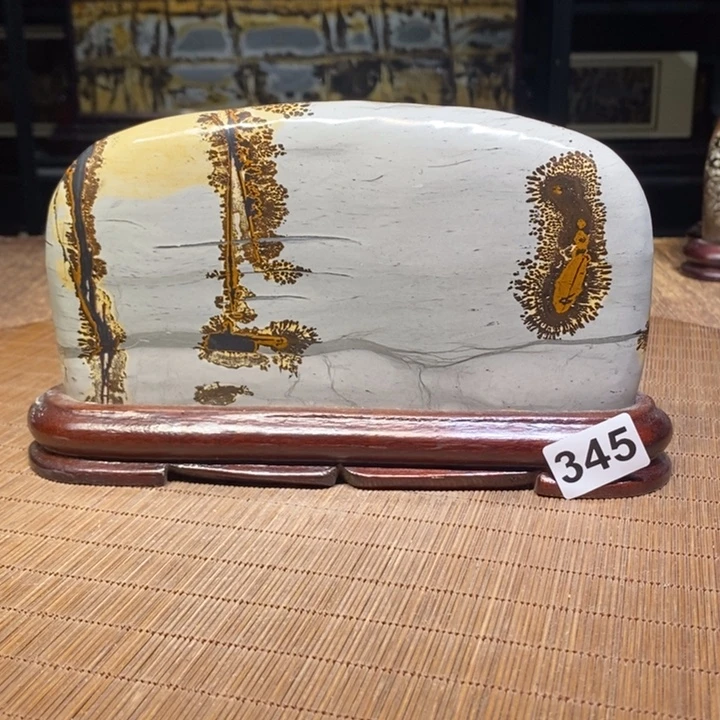 可***无香榧木广西柳州国画石