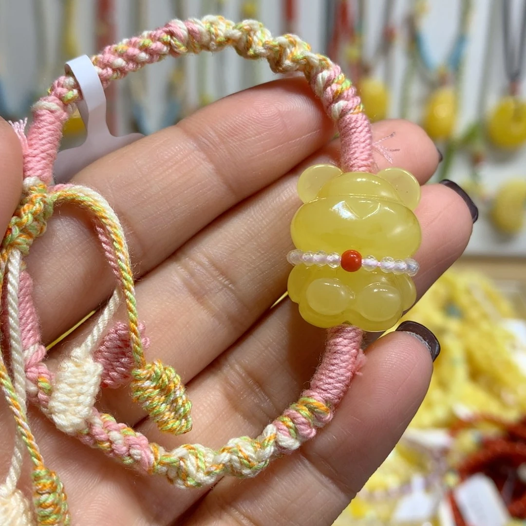 蜜蜡未镶嵌手链手绳