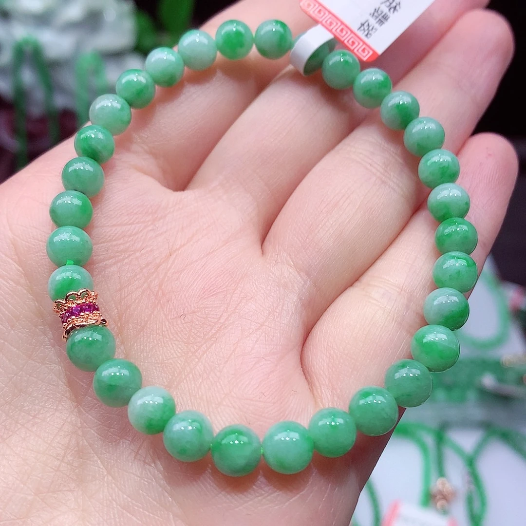 翡翠未镶嵌手链翡翠
