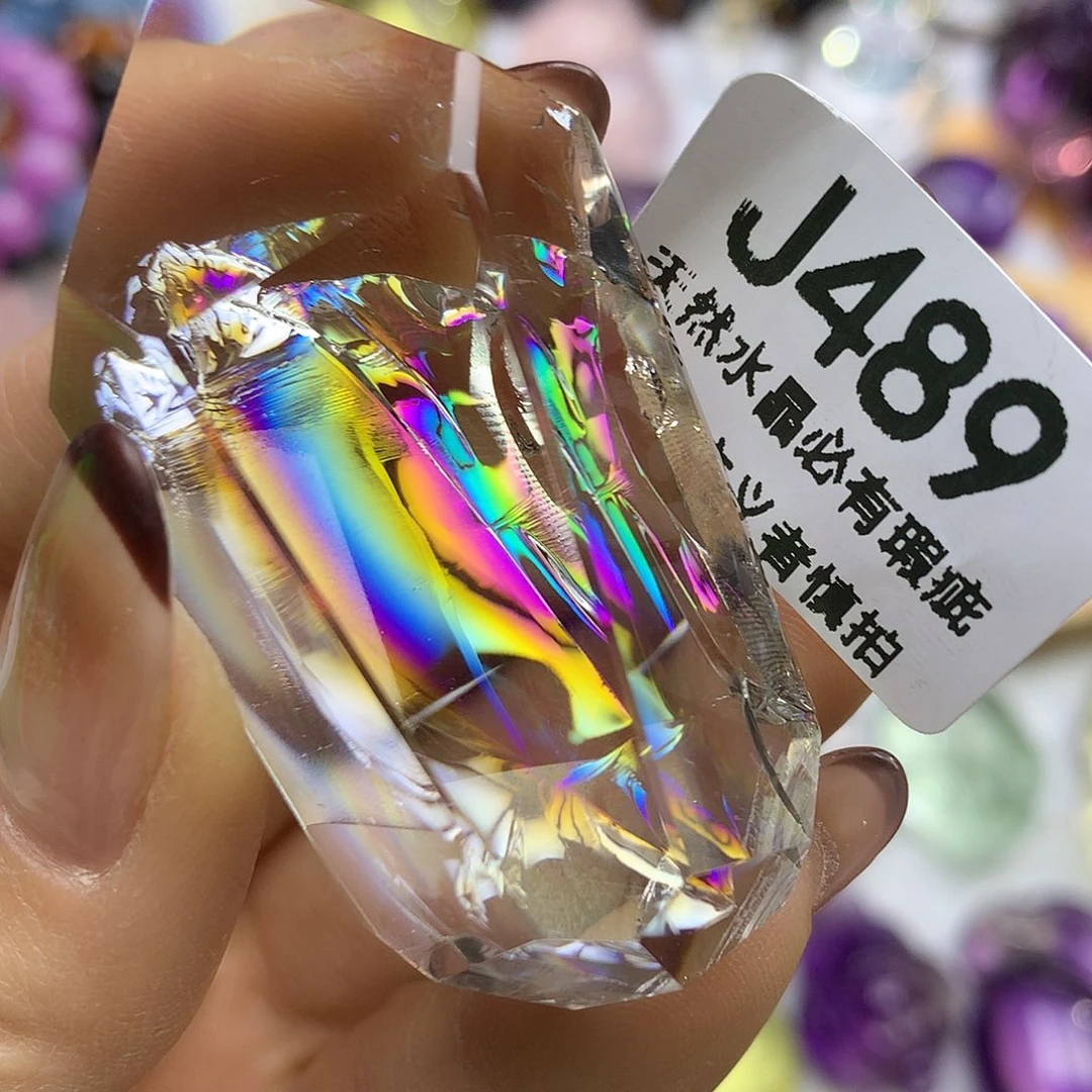 水晶未镶嵌珠宝半成品