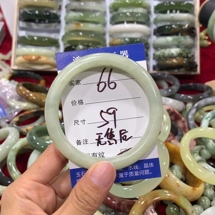 未镶嵌蛇纹石玉发饰用****666