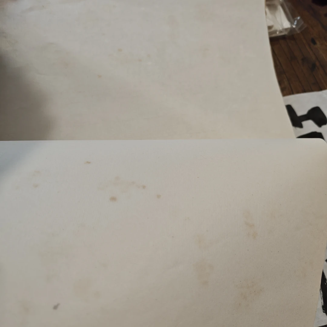 100张八九十年代四尺对开手工老纸