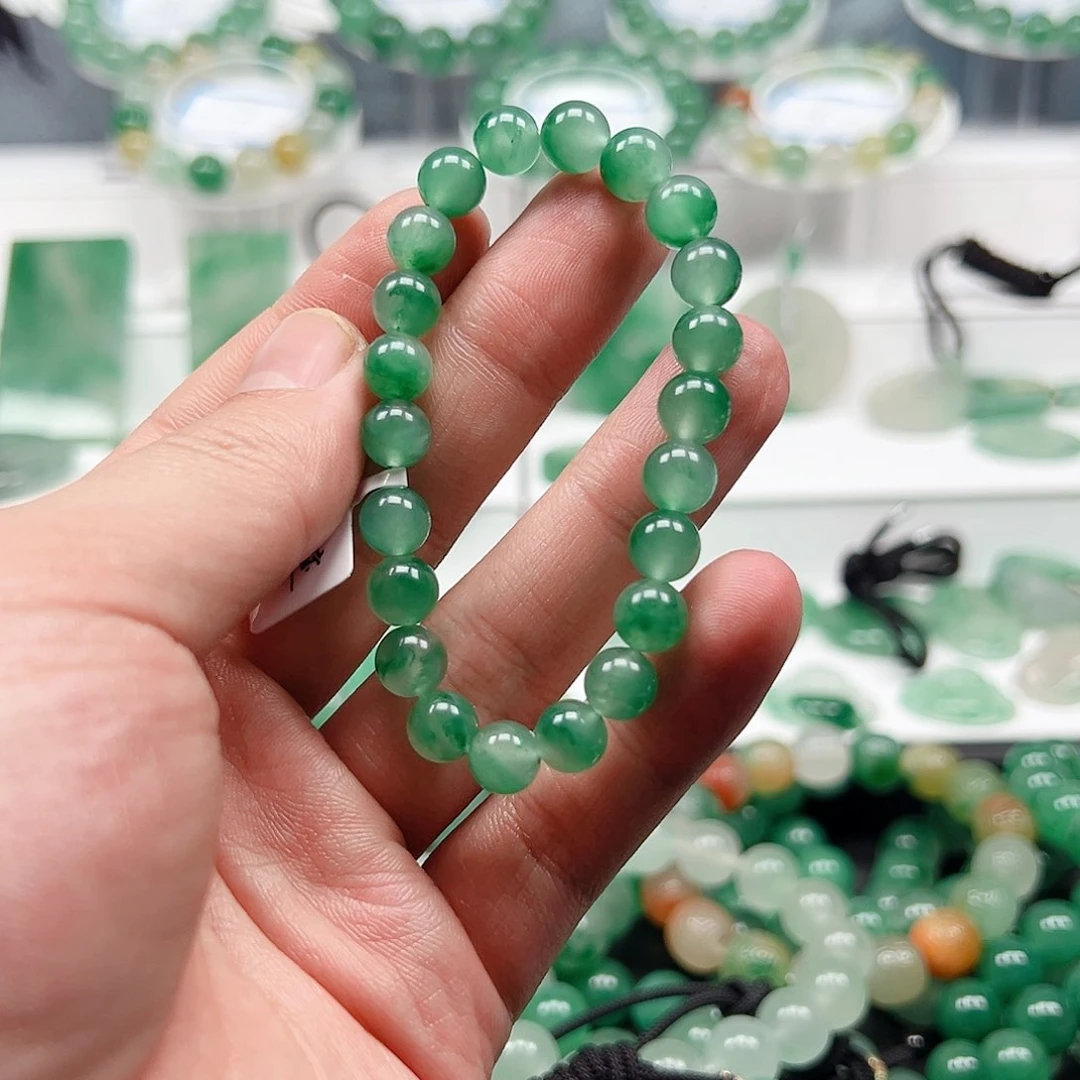 石英质玉手串未镶嵌依*酱