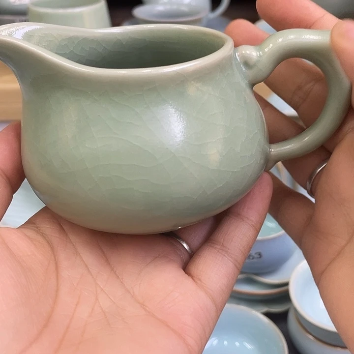 杯子微瑕龙把手公道