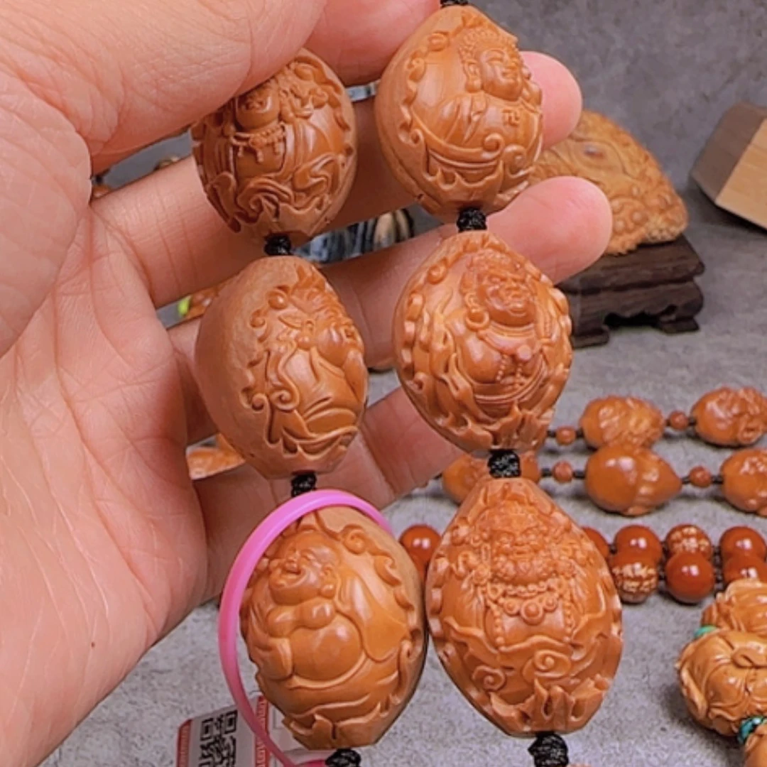 【闪购商品】手串橄榄核包衣万佛
