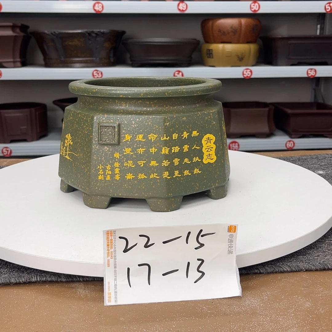 紫砂花盆我们在一起