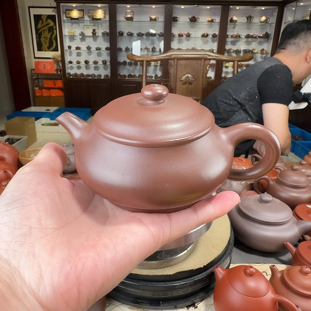茶壶紫砂明炉紫泥
