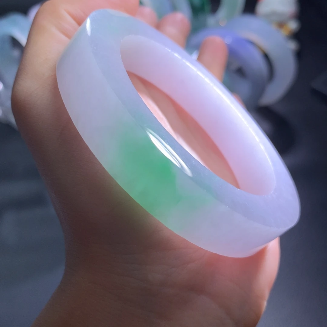 未镶嵌翡翠定制翡翠青*