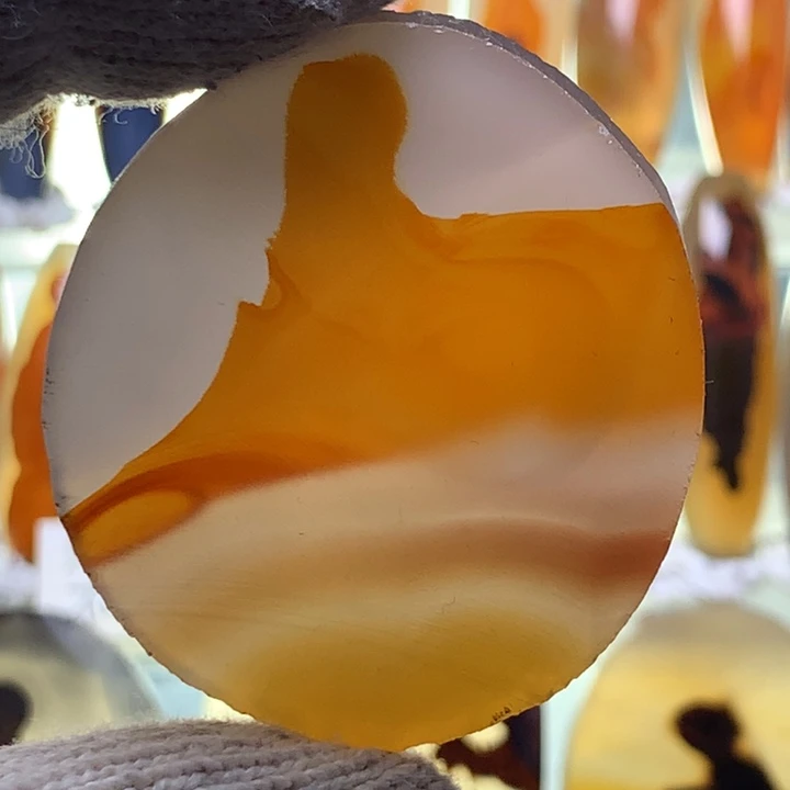 未镶嵌玛瑙/玉髓珠宝半成品138