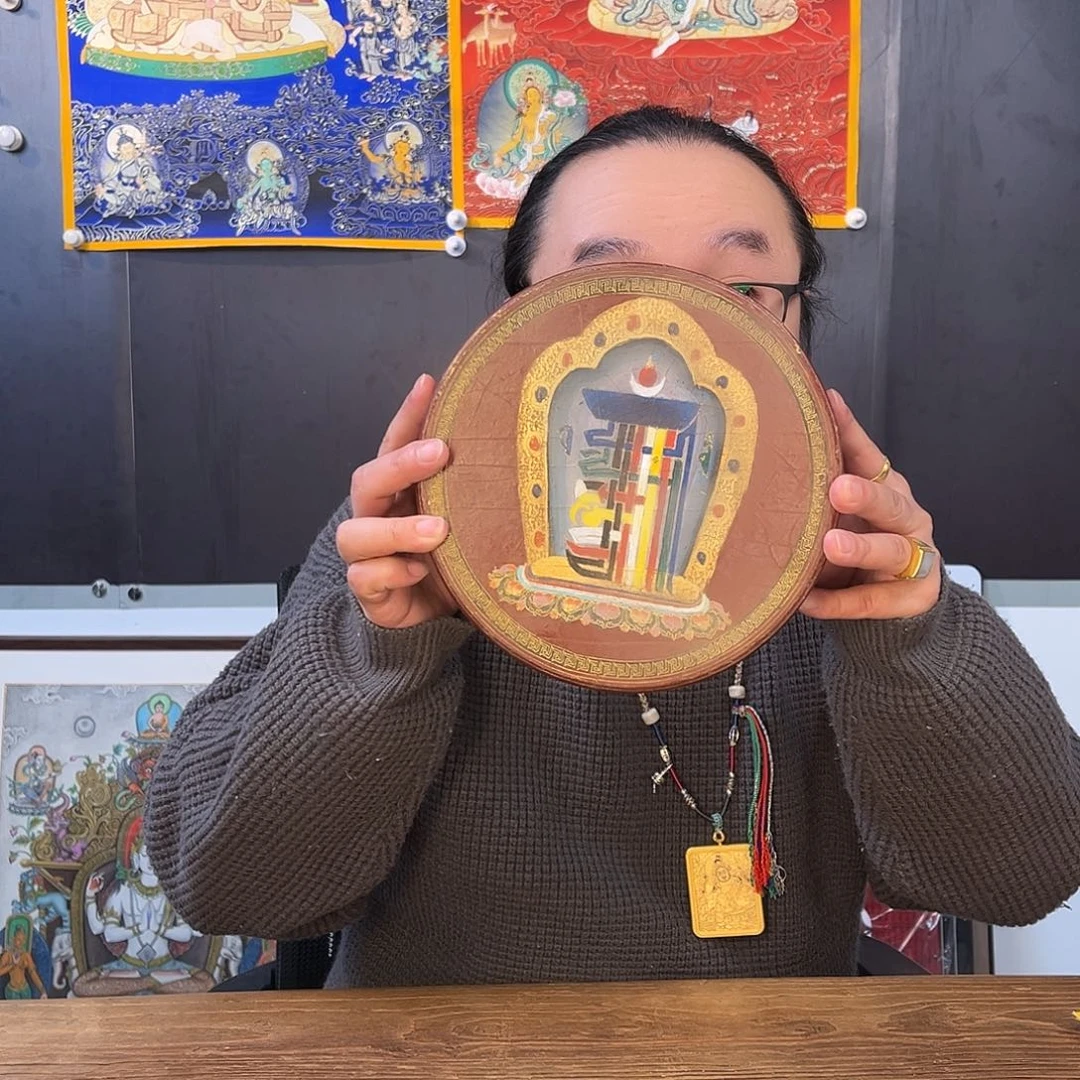 吊坠【西藏】手工收纳盒子小卡