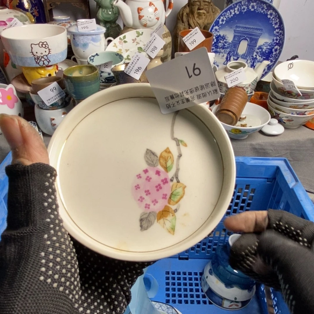 钢***鹊瓷片茶具茶具茶具