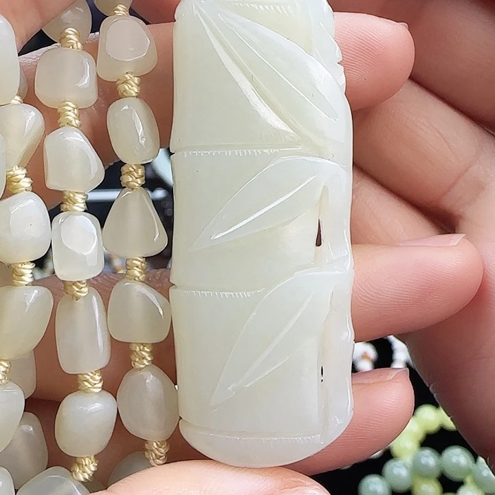 和田玉挂件未镶嵌定制发货