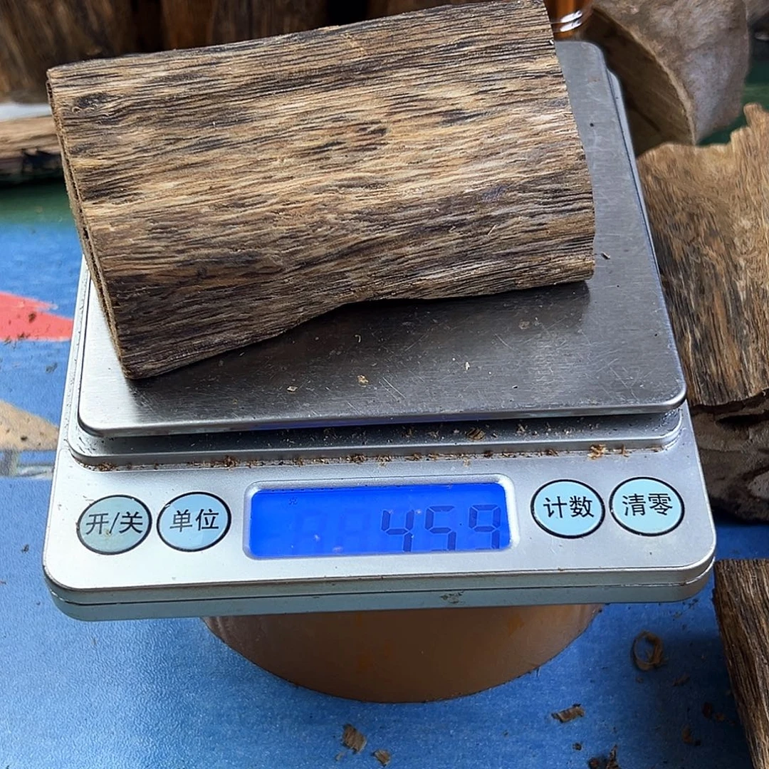 香料绿奇楠虫漏白棋45克