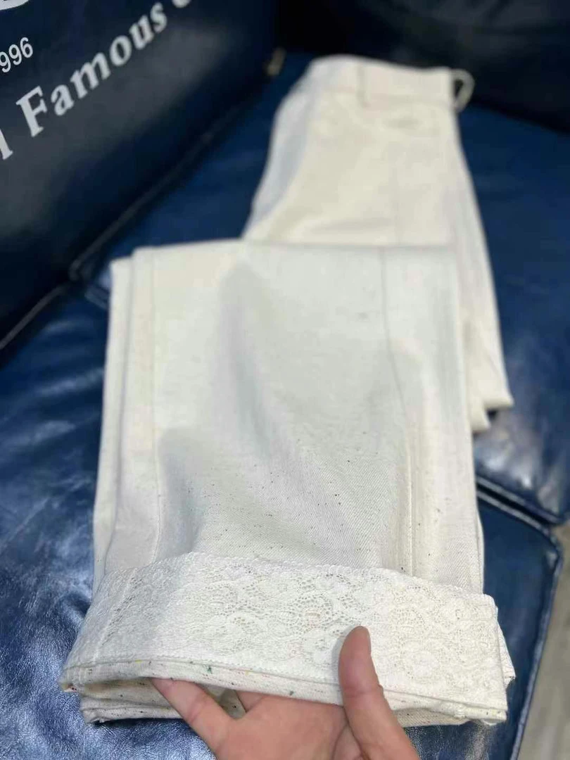 直筒修身阔腿裤休闲裤高腰显瘦百搭烟管裤女春夏新款80121