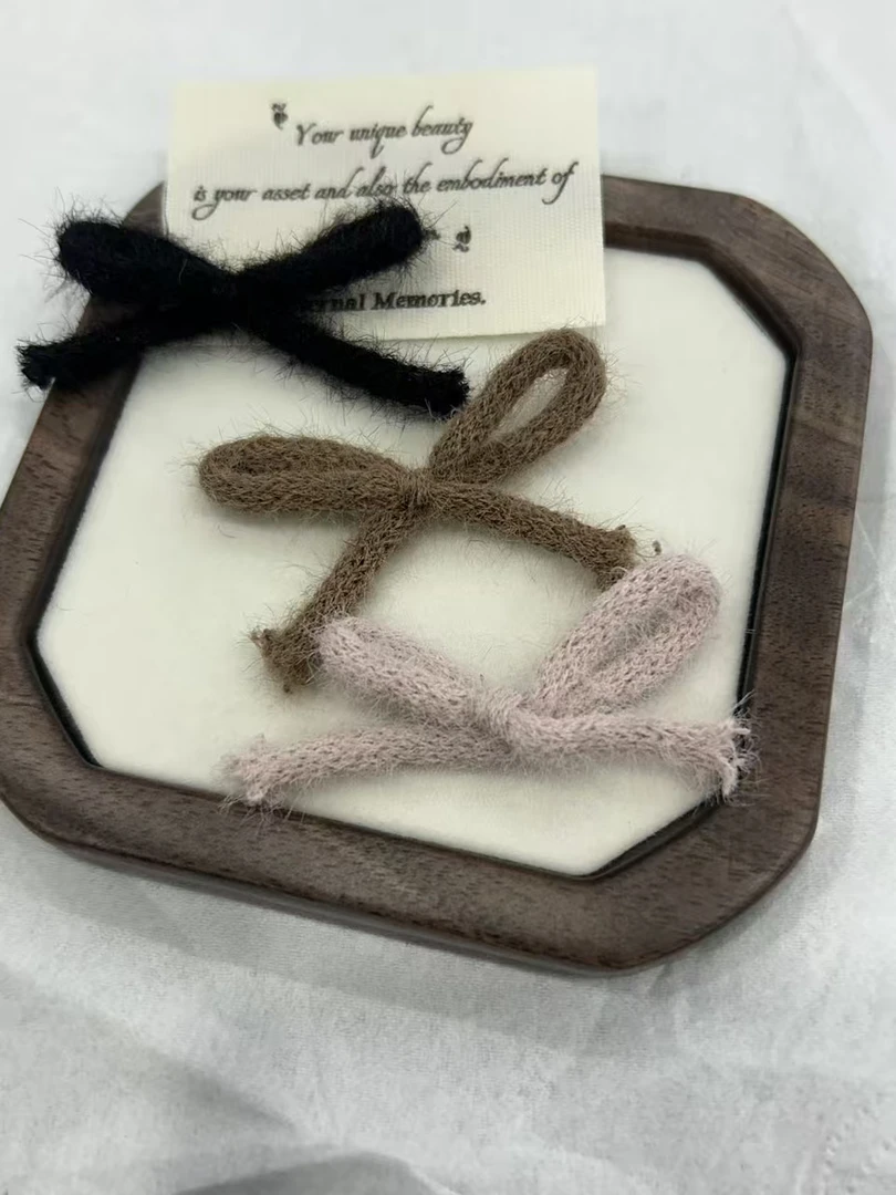 韩版 ins蝴蝶结领结布艺配件袜子服装辅料发夹鞋花手机壳包包配饰