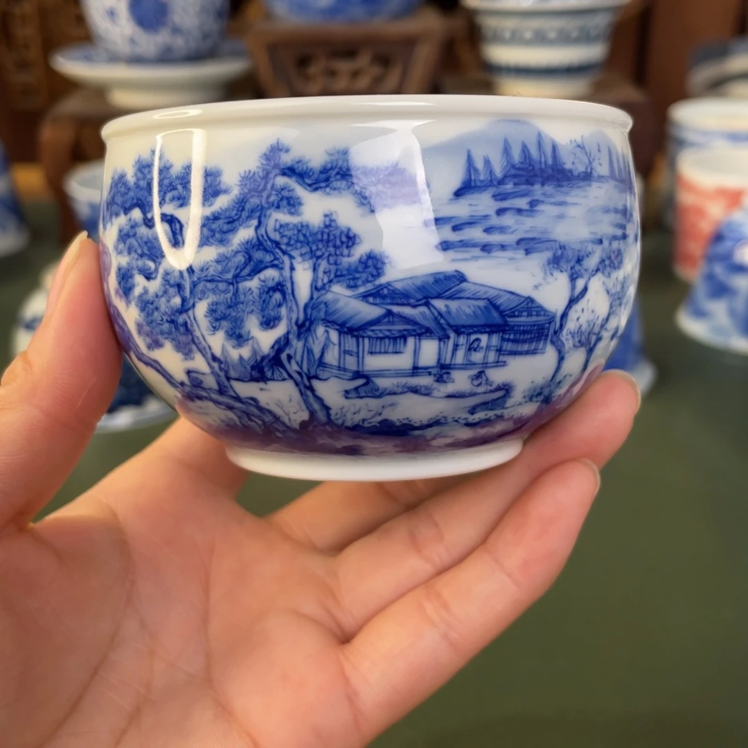 杯景德镇陶瓷手工手绘