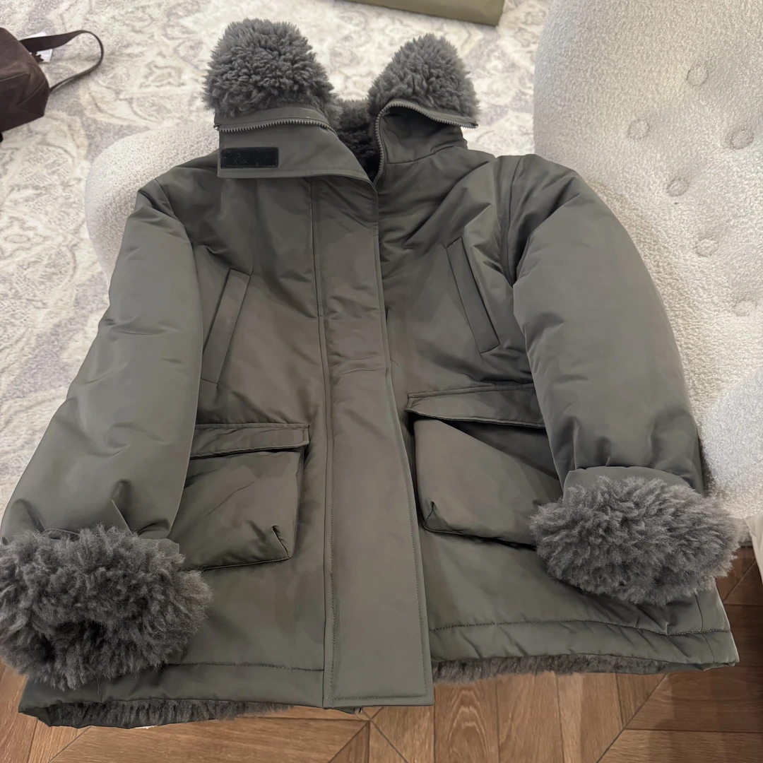 ZUOXIAOQI托斯卡纳毛毛派克服（衣长78/胸围130-138）