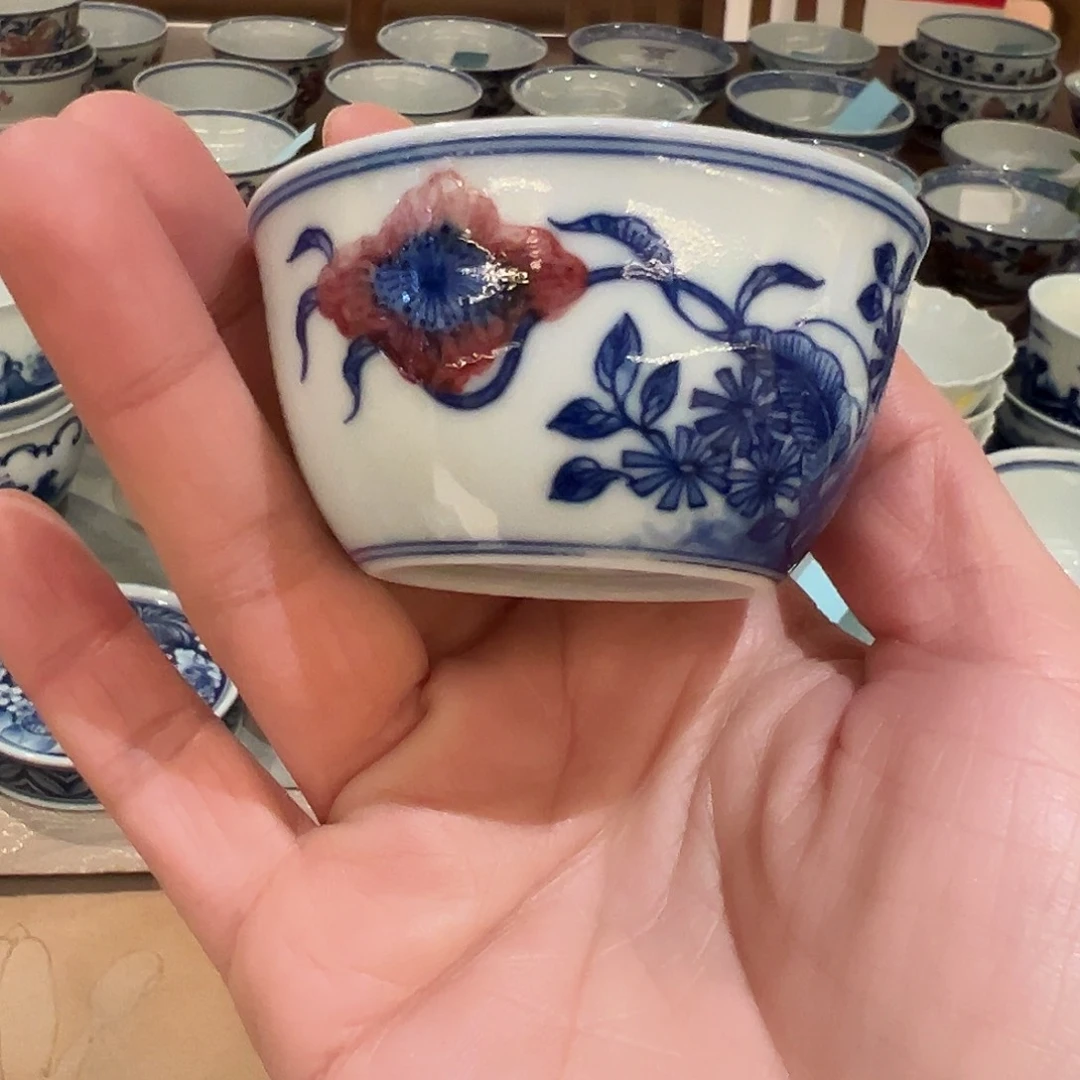 微瑕福利臻玉古坊原矿孔雀石釉里红