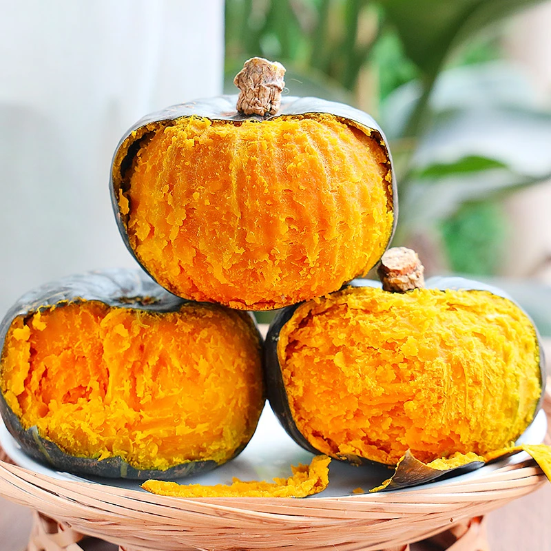 正宗贝贝南瓜新鲜采摘粉糯香甜带板栗味老南瓜