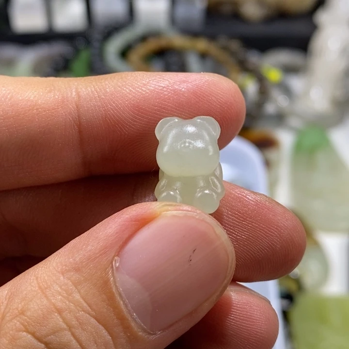 *****和田玉（糖玉）未镶嵌车挂