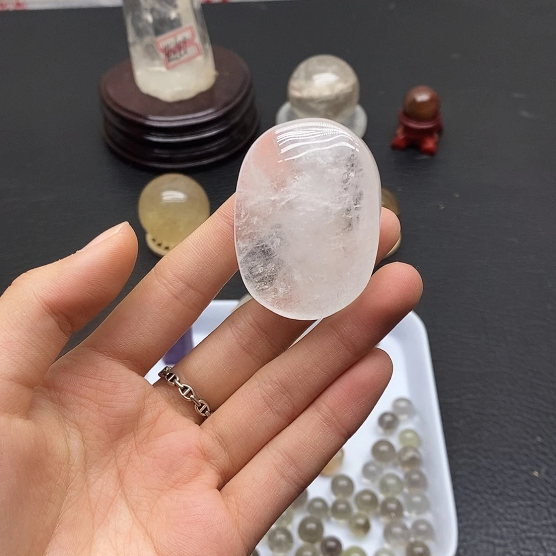 珠宝半成品未镶嵌水晶63水晶石