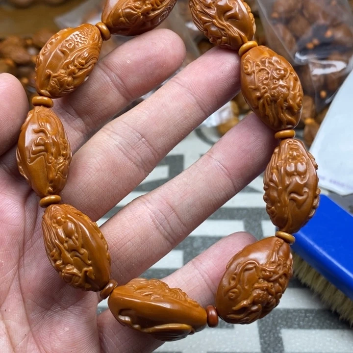 手串/手链橄榄核橄榄核雕工艺手串