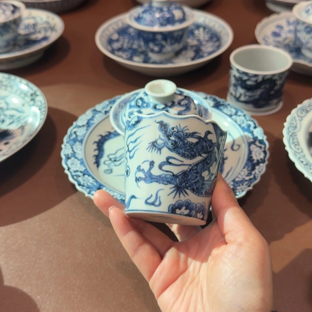 手工手绘茶具主人杯