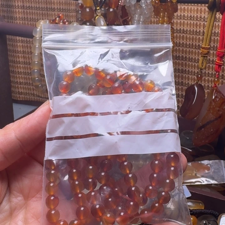 玛瑙/玉髓合金颈饰001