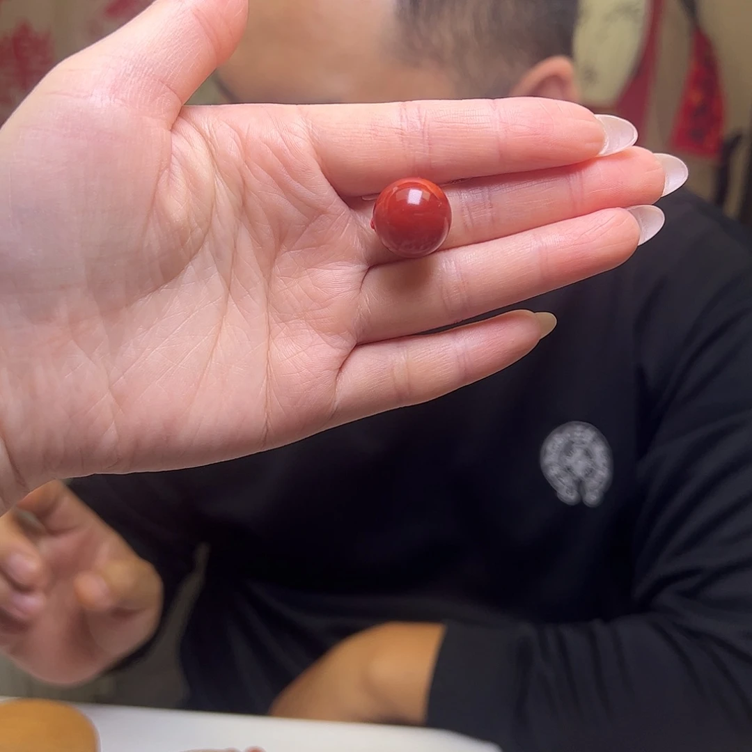 南红玛瑙未镶嵌16mm单珠