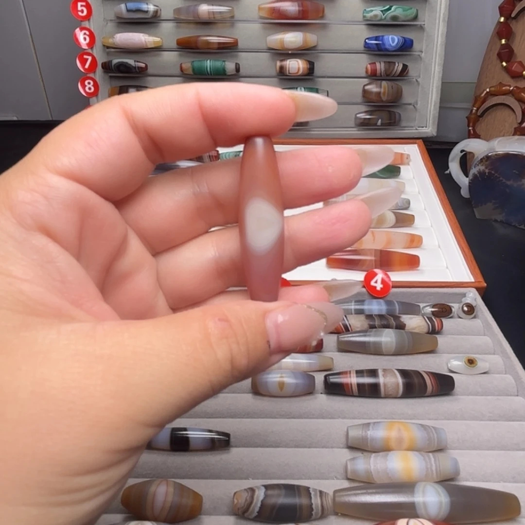 玛瑙/玉髓合金颈饰