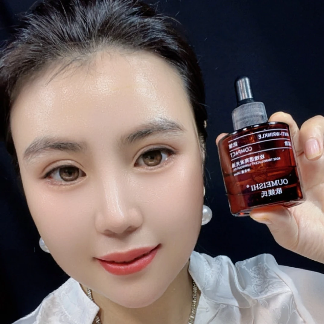 OUMEISHI欧媄氏玫瑰透亮发光油