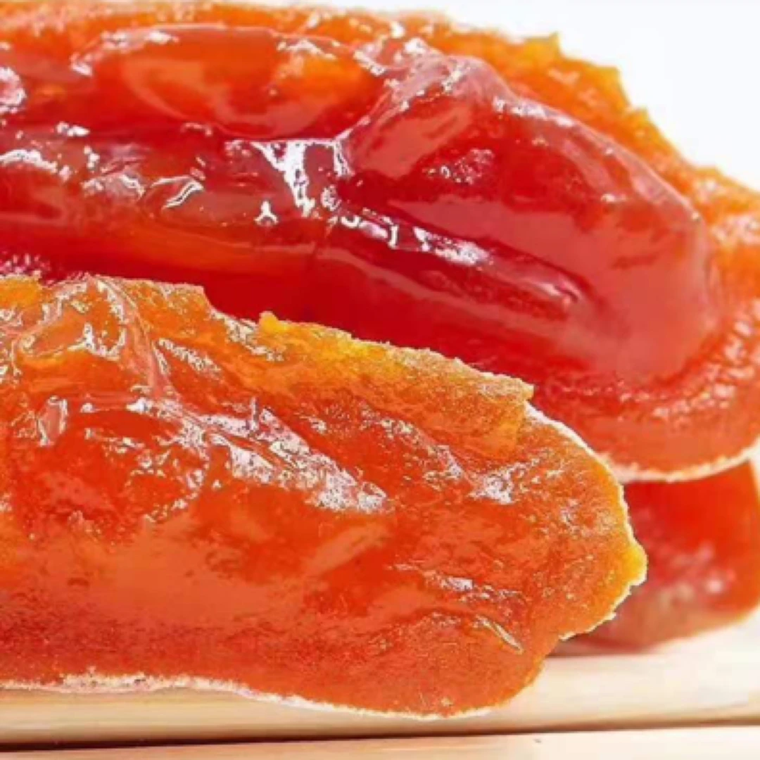 如柿说陕西富平流心柿饼休闲小零食